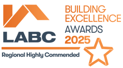 LABC Building Excellence Awards 2025 - Regional Highly Commended Logo